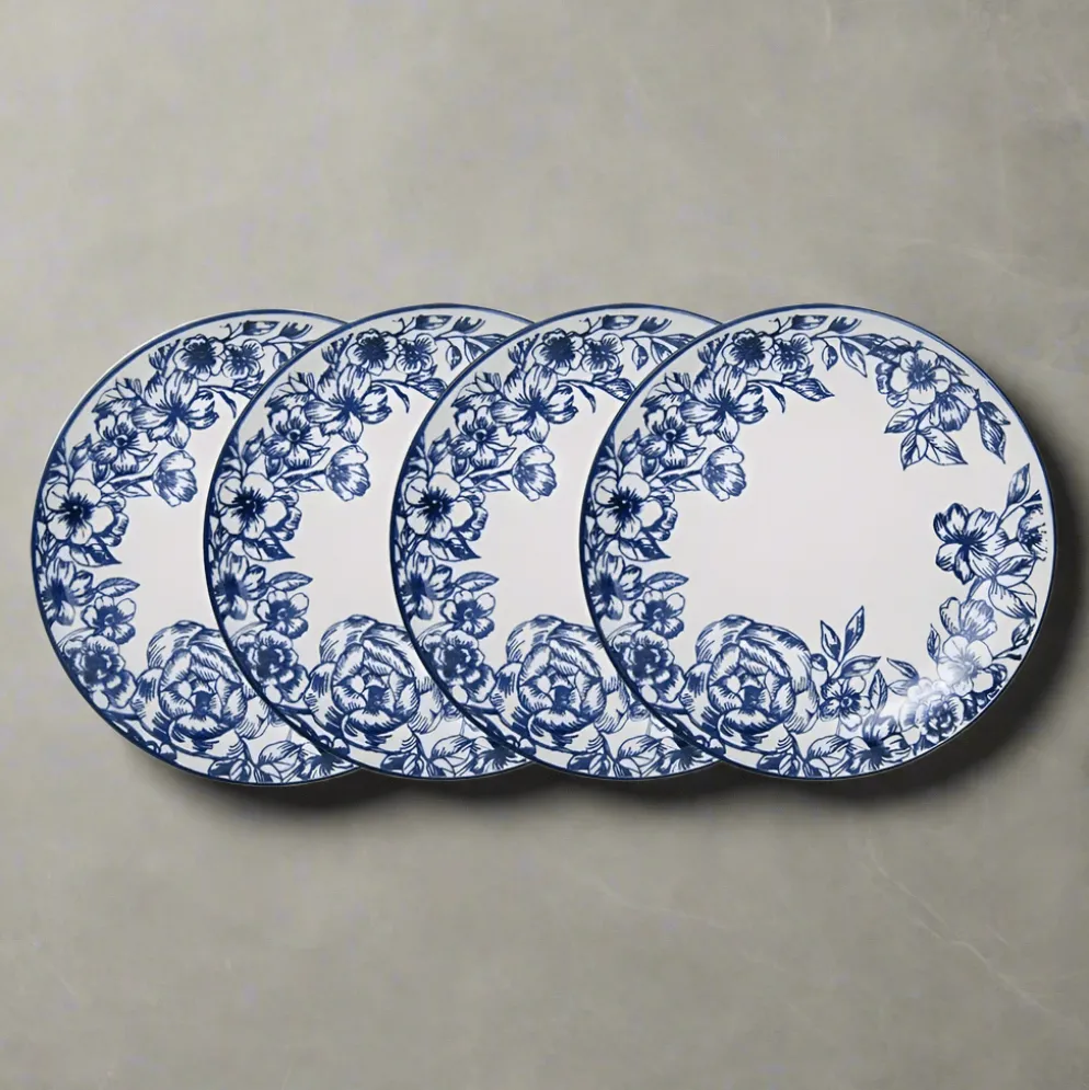 Gabriela Blue Set of 4 Salad Plates