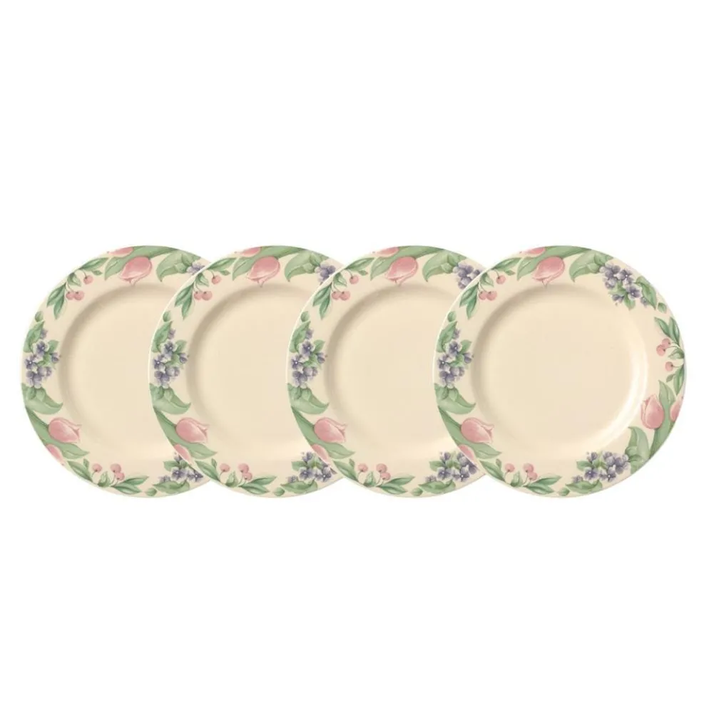 Garden Party® Set of 4 Dinner Plates