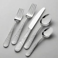 Garland Frost 53 Piece Flatware Set, Service for 8