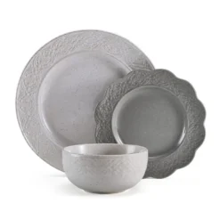 Gia 12 Piece Dinnerware Set, Service for 4