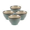 Gourmet Basics Belmont Blue Fruit Bowls, Set of 4