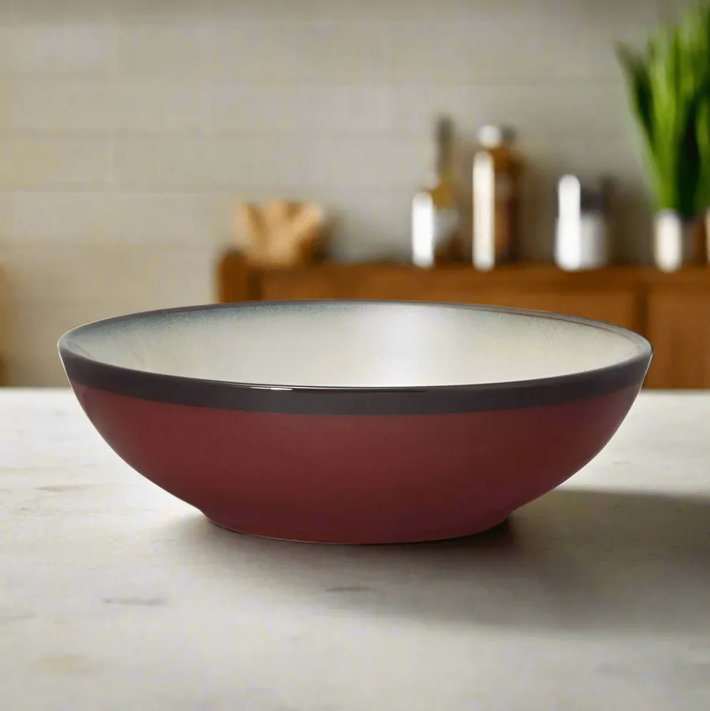 Gourmet Basics Belmont Red Individual Pasta Bowl