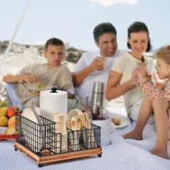 Grid Hostess Picnic Storage Caddy