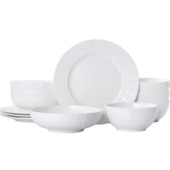 Haisley 12 Piece Dinnerware Set, Service for 4