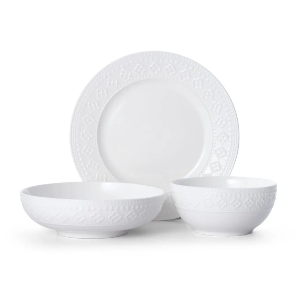 Haisley 12 Piece Dinnerware Set, Service for 4