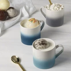 Hot Chocolate Bomb Set of 6 Mugs with Set of 2 Molds