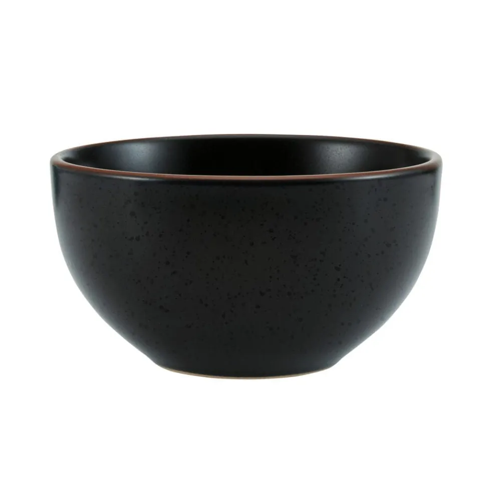 Hunter Black 16 Piece Dinnerware Set, Service for 4