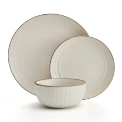 Janelle 12 Piece Dinnerware Set, Service for 4