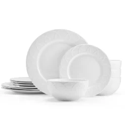 Jules 12 Piece Dinnerware Set, Service for 4