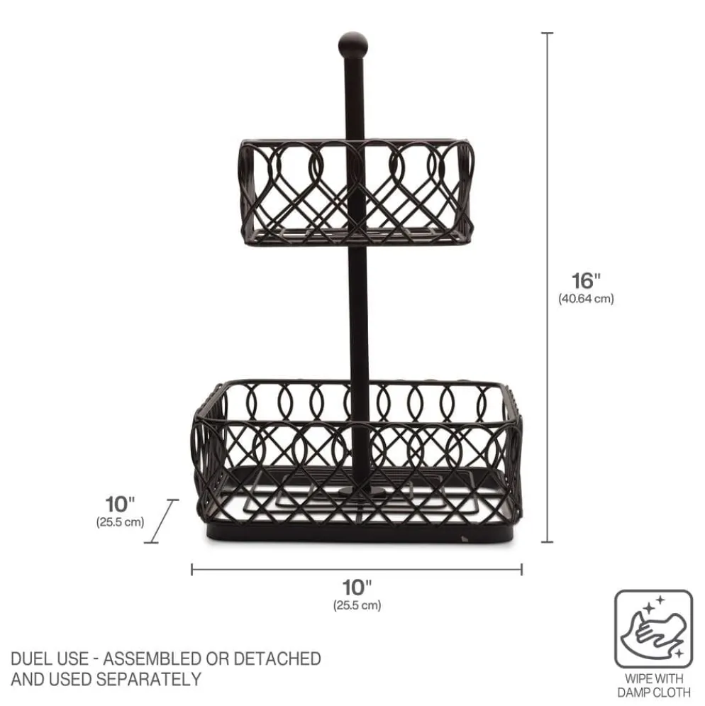 Juliette 2 Tier Storage Basket