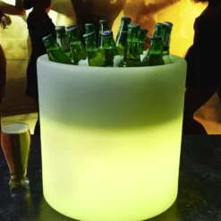 LED Rechargeable Color Changing Beverage Ice Bucket Tub