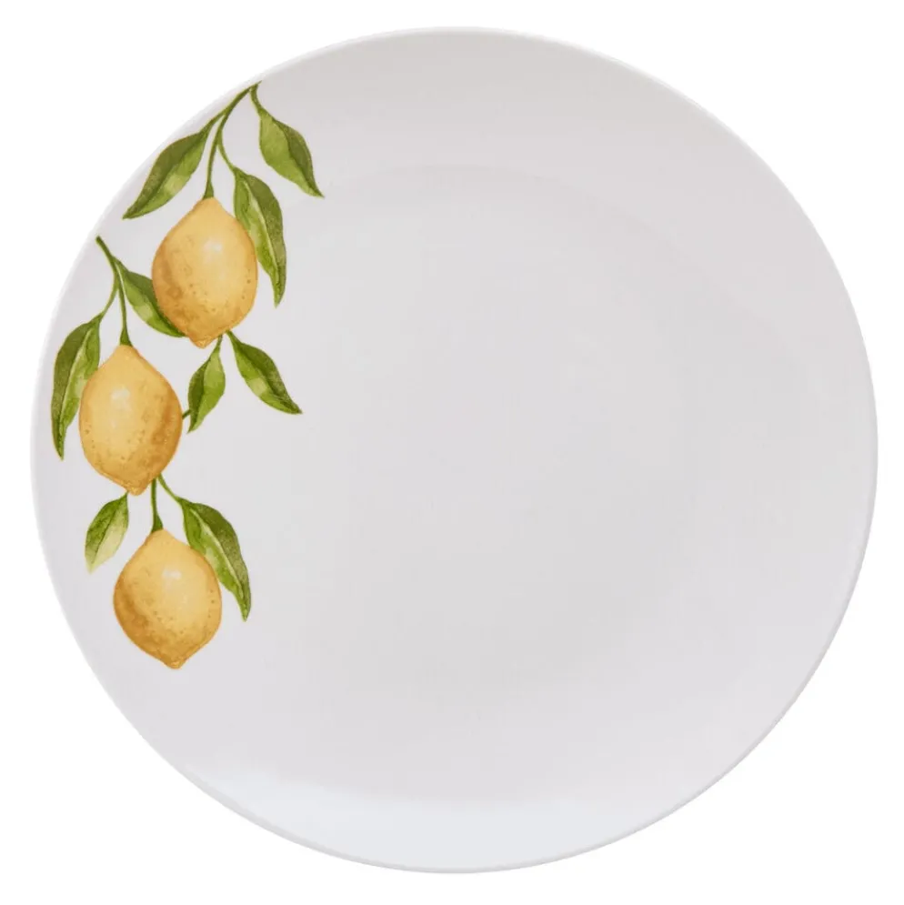 Lemons 16 Piece Dinnerware Set, Service for 4
