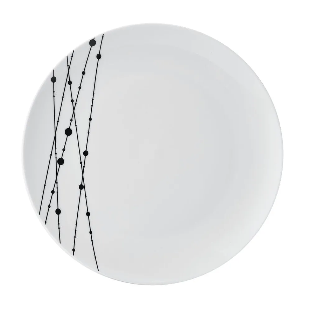 Linear Symphony 12 Piece Dinnerware Set, Service for 4
