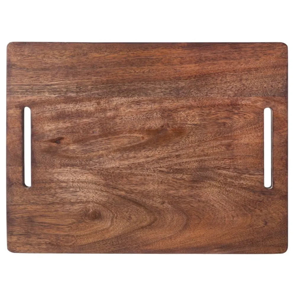 Madam Grid Stacking and Nesting Basket with Mango Wood Lid
