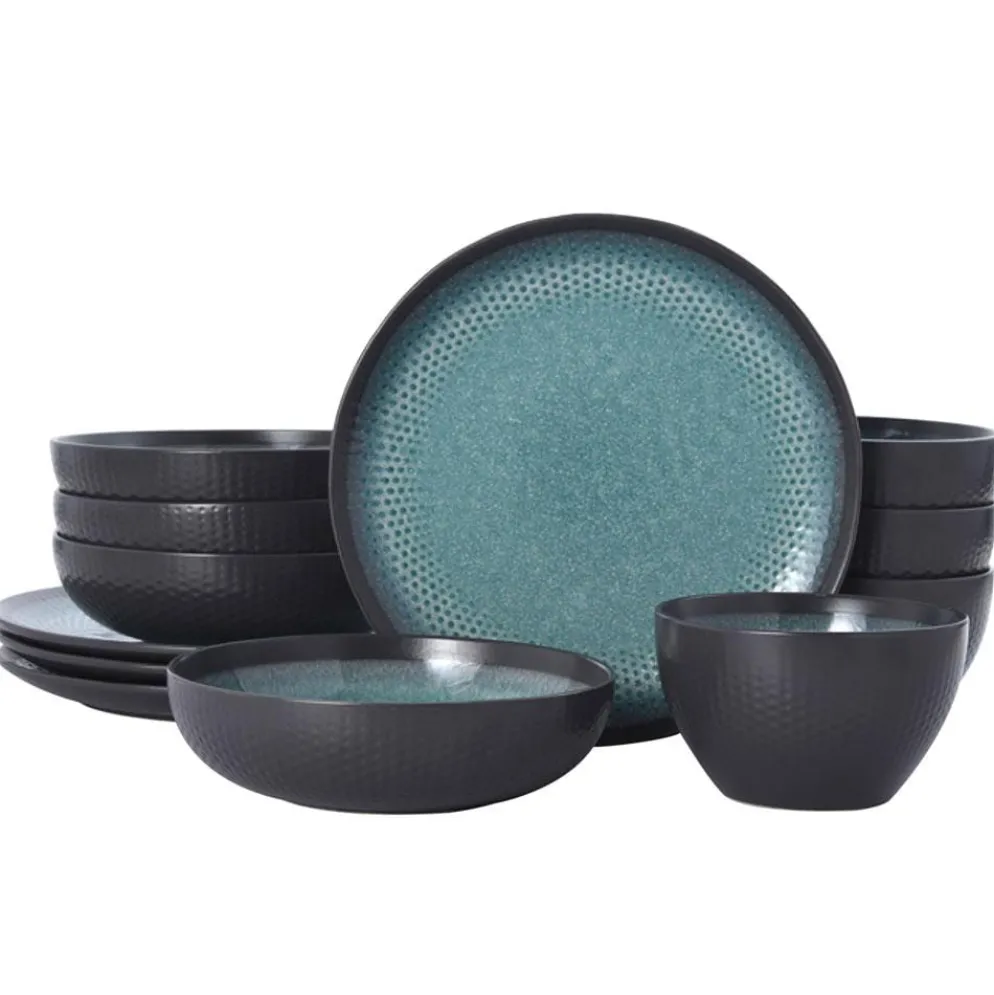 Maddox 12 Piece Dinnerware Set, Service for 4