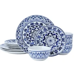 Medallion Radiance 12 Piece Dinnerware Set, Service for 4