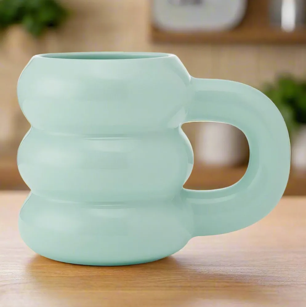 Mint Rounded Cloud Mug