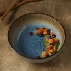 Monroe Blue Vegetable Serve Bowl