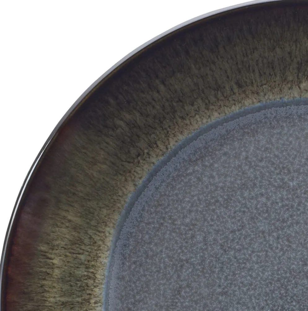 Monroe Gray 16 Piece Dinnerware Set, Service for 4