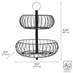 Monroe 2 Tier Fruit Storage Basket