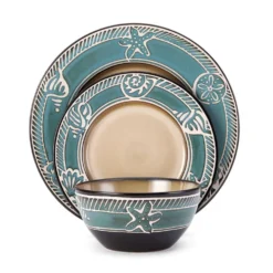 Montego 12 Piece Dinnerware Set, Service for 4