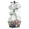 Mug Tree Stand with Basket