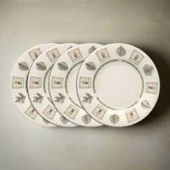 Naturewood® Set of 4 Luncheon Plates