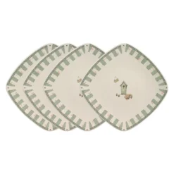 Naturewood® Set of 4 Square Salad Plates