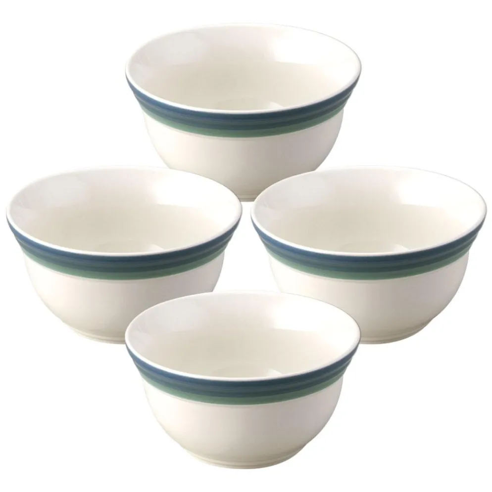 Ocean Breeze Set of 4 Deep Soup Cereal Bowls