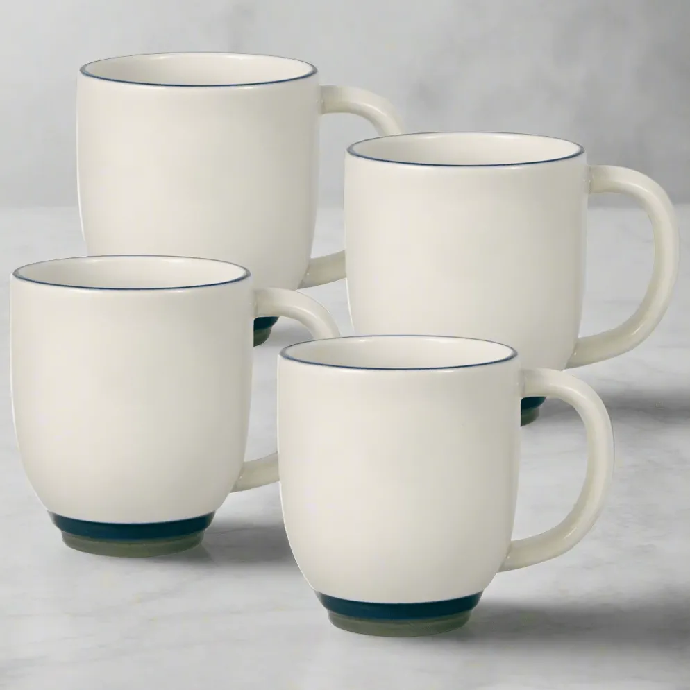 Ocean Breeze Set of 4 Mugs
