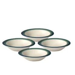 Ocean Breeze Set of 4 Rim Soup Bowls