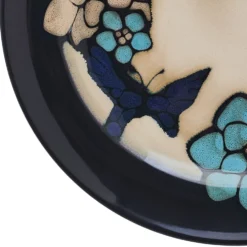 Painted Butterfly Blue 12 Piece Dinnerware Set, Service for 4