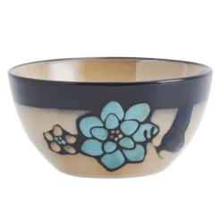 Painted Butterfly Blue 12 Piece Dinnerware Set, Service for 4