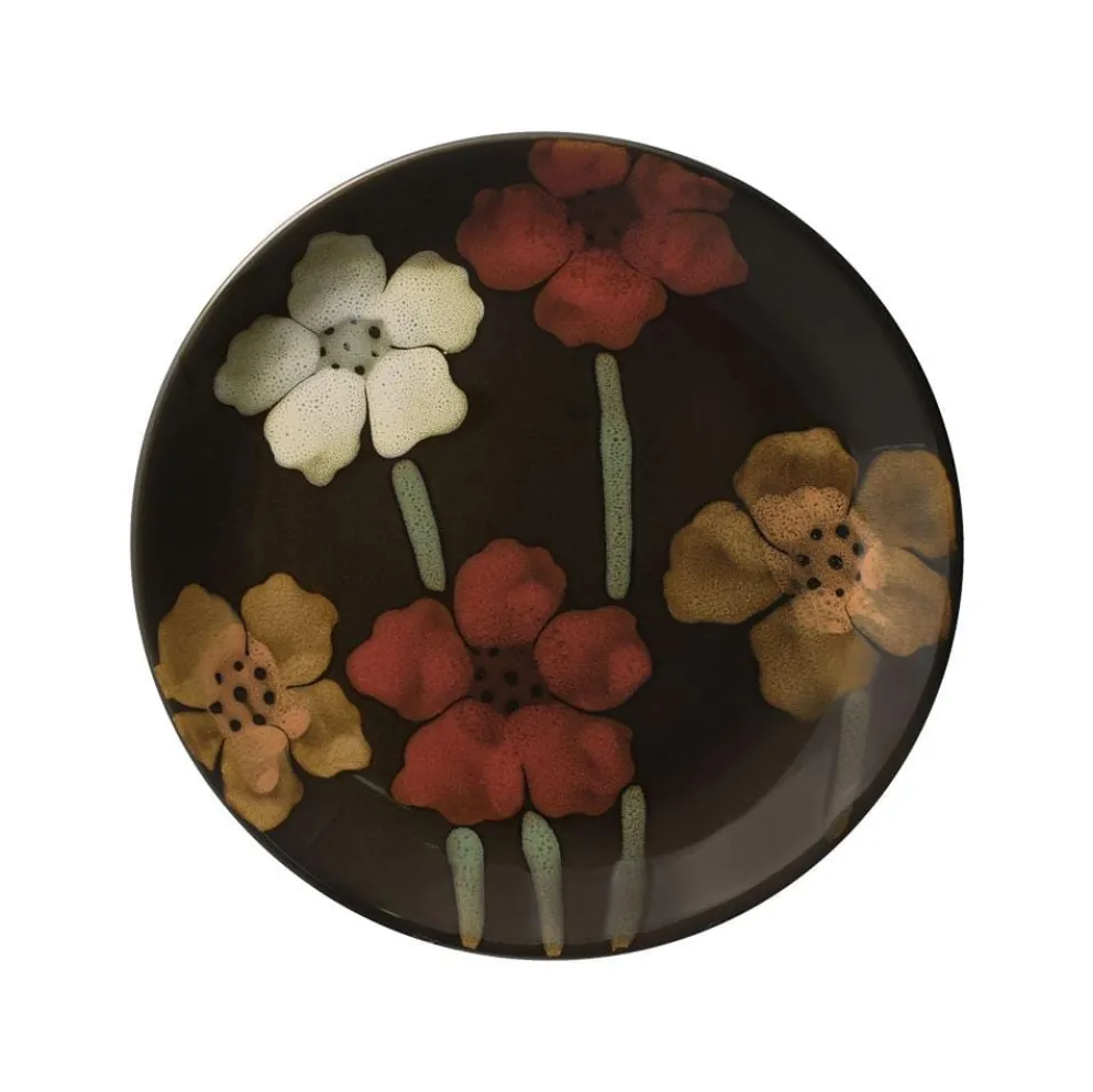 Painted Poppies Accent Salad Plate