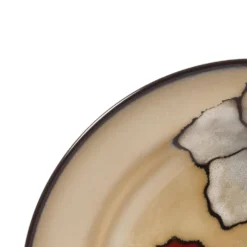 Painted Poppies Salad Plate