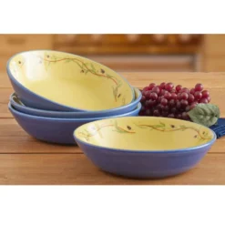 Pistoulet® Set of 4 Individual Pasta Salad Bowls