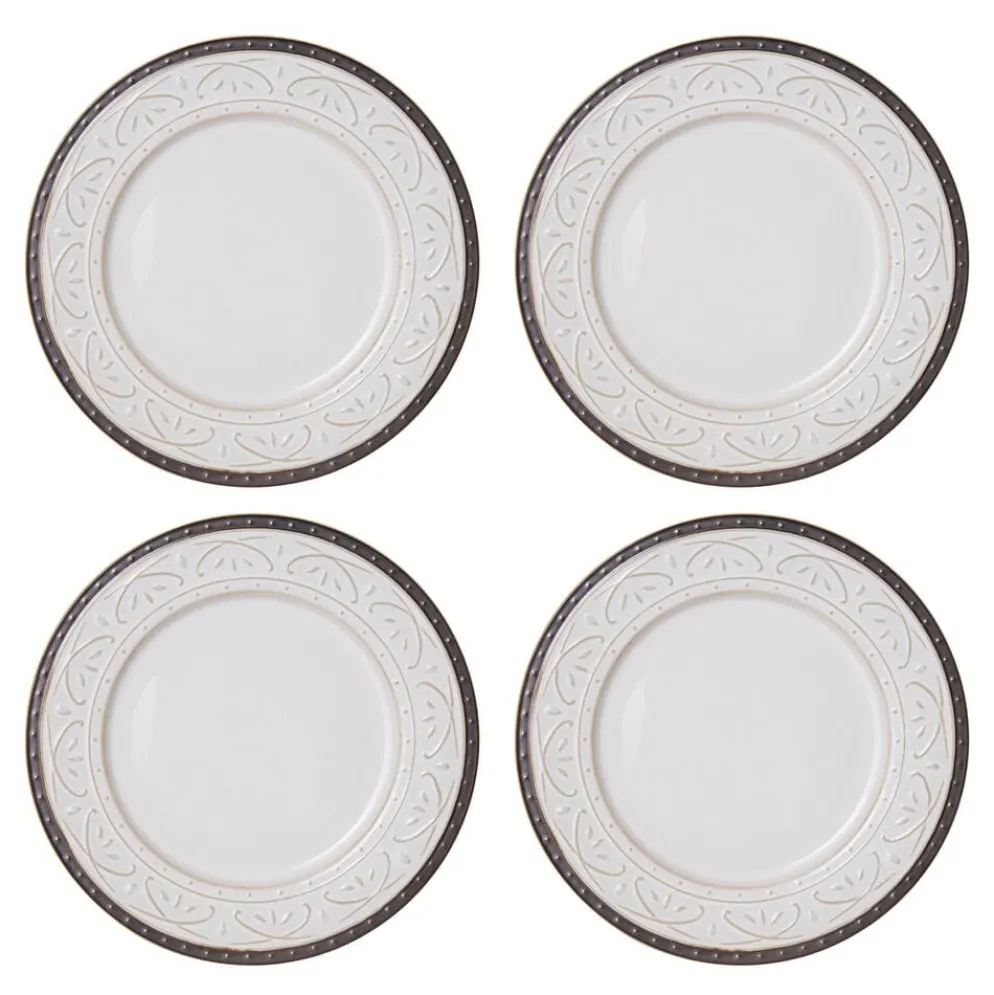 Promenade Scroll 16 Piece Dinnerware Set, Service for 4