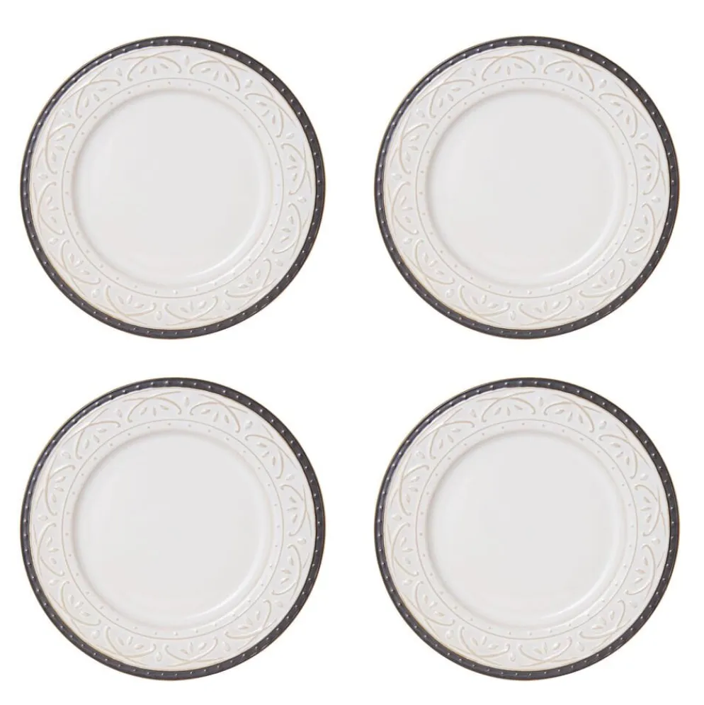 Promenade Scroll 16 Piece Dinnerware Set, Service for 4