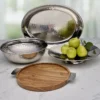 Radiance Hammered Serving Bowl