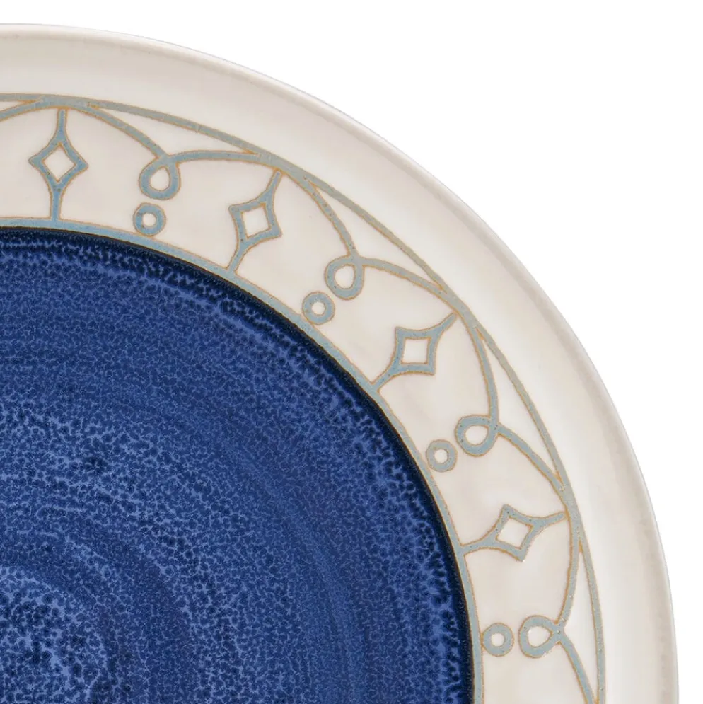 Remi Blue 16 Piece Dinnerware Set, Service for 4