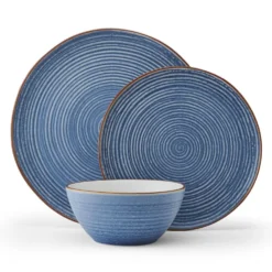 Rowan Blue 12 Piece Set, Service for 4