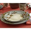 Rustic Leaves Set of 4 Salad Plates