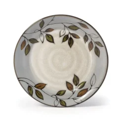 Rustic Leaves Set of 4 Salad Plates