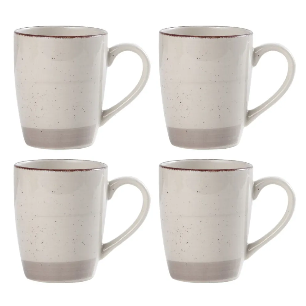 Sadie Cream 16 Piece Dinnerware Set, Service for 4