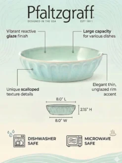 Sage Green Set of 2 Pasta Bowls