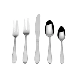 Salisbury Satin 20 Piece Flatware Set, Service for 4