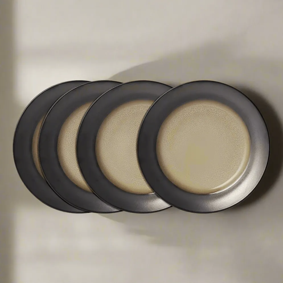 Sandstone Set of 4 Salad Plates