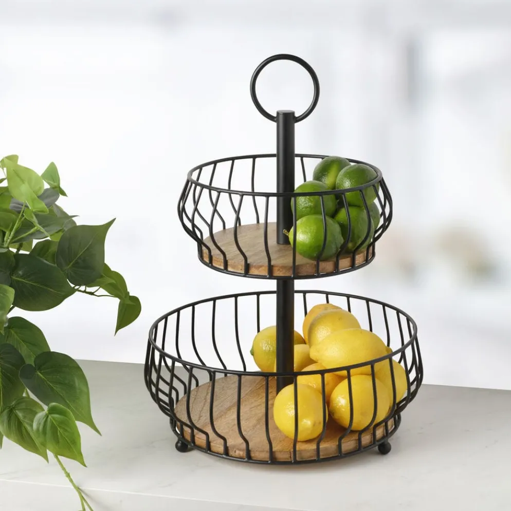 Savannah 2 Tier Fruit Storage Basket