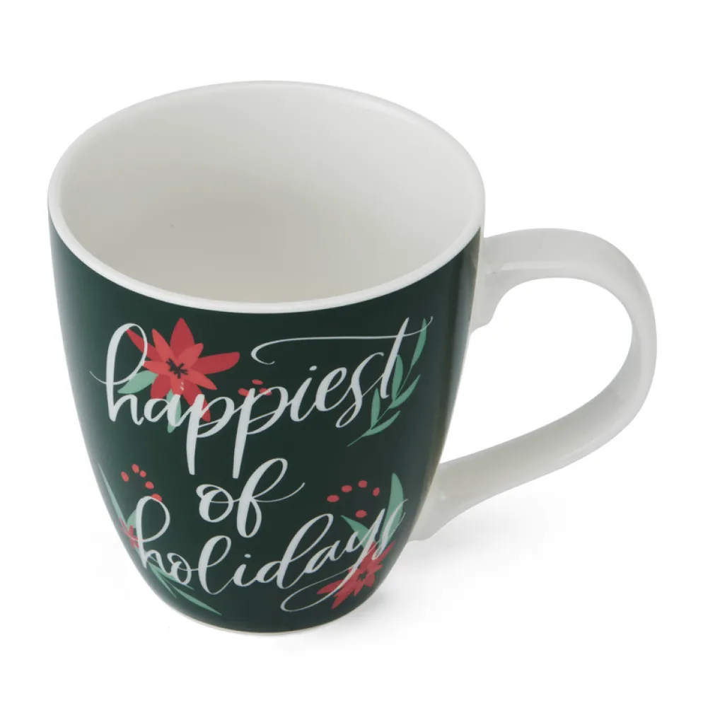 Sentiment Mugs Happiest of Holidays Mug