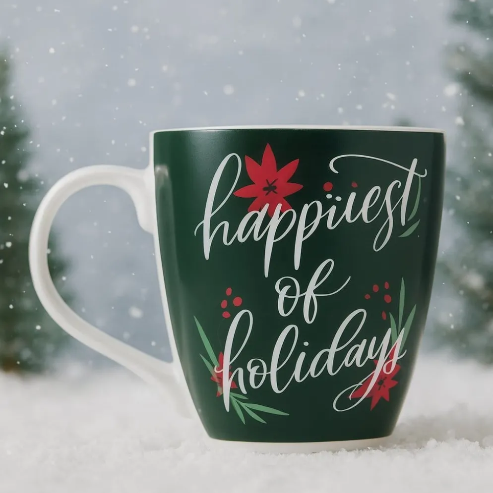 Sentiment Mugs Happiest of Holidays Mug